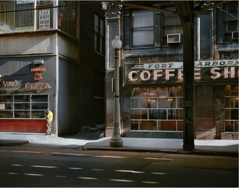 Ft. Dearborn Coffee, Chicago, 1977, digital chromogeninc print