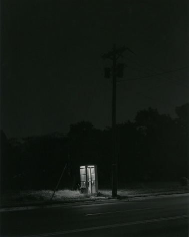 Telephone Booth, 3 am, Railway, New Jersey, 1974