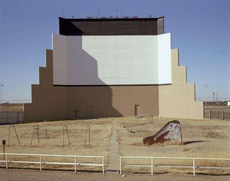 Prairie Drive-In Theater, Dumas, Texas, 1981