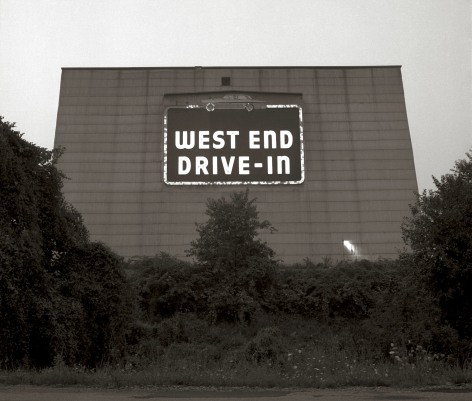 West End Drive-in Theater, Allentown, Pennsylvania, 1973