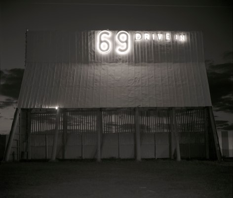 69 Drive-in Theater, Checotah, Oklahoma, 1974