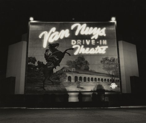 Van Nuys Drive-in Theater, CA, 1973