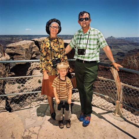 Family at South Rim, Grand Canyon National Park, Arizona 