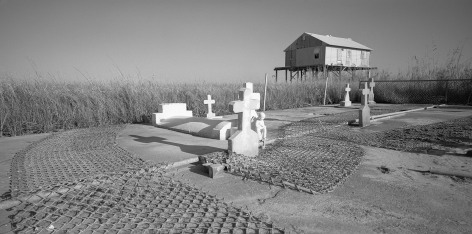 Daniel Kariko, Fallen Fence, Cemetery, HWY1, Louisiana
