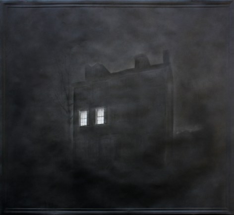 Simon Schubert, Untitled (Poe House Philadelphia), 2015