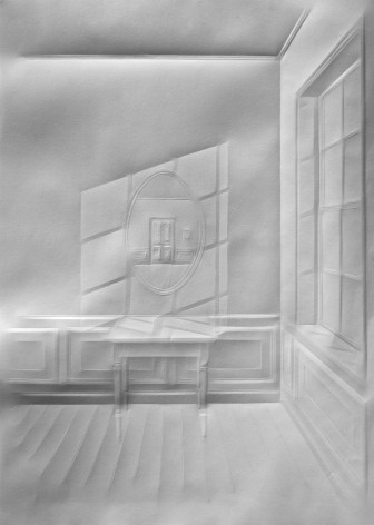 Simon Schubert, Untitled (Light on Mirror), 2015