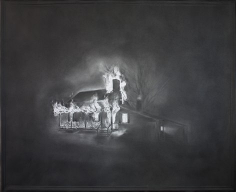 Simon Schubert, Untitled (Poe House New York), 2015