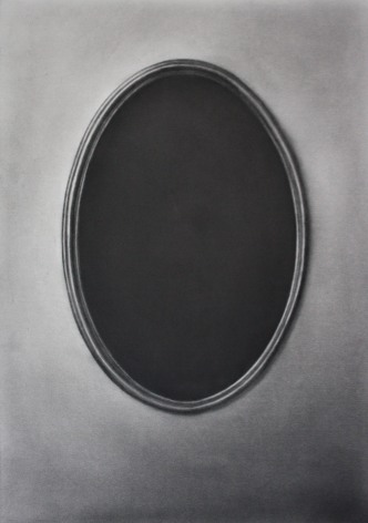 Simon Schubert, Untitled (Black Mirror), 2018