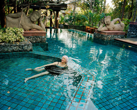 Sage Sohier, Swimming with Buddhas, Four Seasons Resort, Chiang Mai, Thailand, 2008