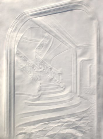 Simon Schubert, Untitled (Staircase), 2018