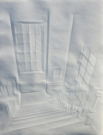 Simon Schubert, Untitled (Staircase Down), 2015