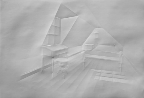 Simon Schubert, Untitled (Sleeping Chamber), 2015