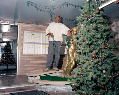 Yvette Marie Dostatni, Aphorodite&#039;s Christmas Tree; Willie Johnson, Building Manager, 2023