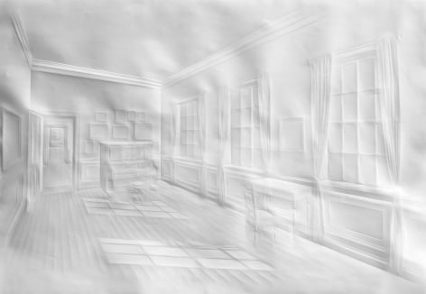 Simon Schubert, Untitled (Light in Room with Piano), 2015