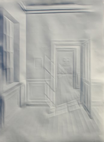 Simon Schubert, Untitled (Light Through Doors on Walls), 2015