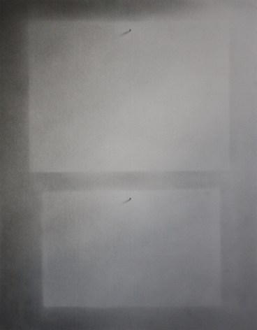Simon Schubert, Untitled (Two Blankspaces), 2017