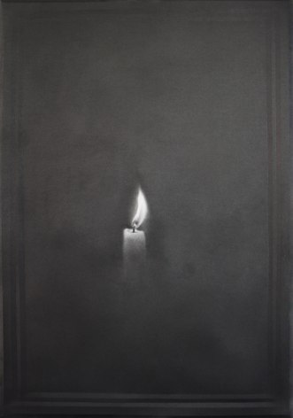 Simon Schubert, Untitled (Candle 1), 2015
