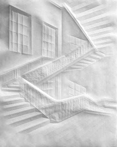 Simon Schubert, Untitled (Light in Staircase I), 2015