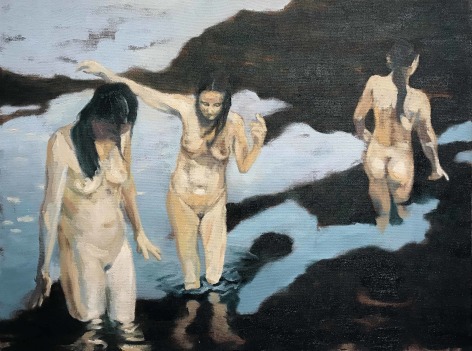 Shaun C. Murphy Figurative Landscape 4, 2017 Oil on canvas 45 x 60 cm