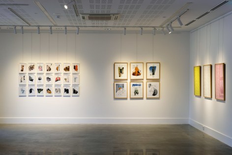Michael Stiegler On Bowery exhibition Installation View 2019 Lone Goat Gallery