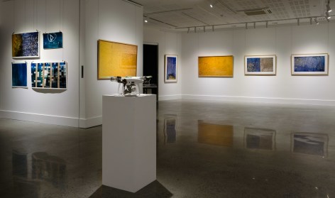 Stu Murphy Pause exhibition ​Installation View at Lone Goat Gallery Byron Bay 2019