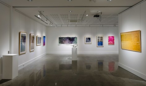 Stu Murphy Pause exhibition ​Installation View at Lone Goat Gallery Byron Bay 2019