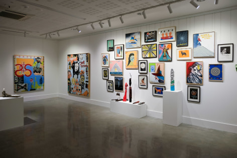 Mart Baptist & Lee Ralph Inhabit Installation View Lone Goat Gallery