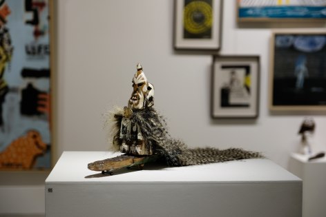 Lee Ralph Inhabit Installation View Lone Goat Gallery Board Rider