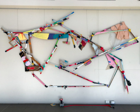 Maggie Schreiber Stelcur Pool  2018  mixed media