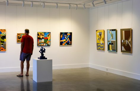 Greg Hodgson Everything in Its Right Place Installation View 2019 Lone Goat Gallery