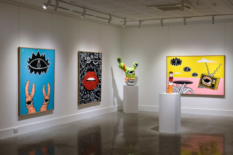 Lee McConnell Hypnagogic Tableau Installation View 2019