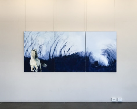 Shaun C. Murphy Nocturnal Flux exhibtion  Installation View 2017 Lone Goat gallery