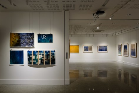 Stu Murphy Pause exhibition ​Installation View at Lone Goat Gallery Byron Bay 2019