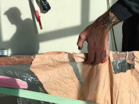 Maggie Schreiber Pretty Vacant Stelcur Pool  Installation View ​2018