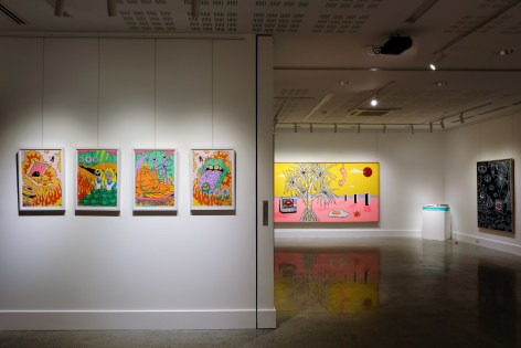 Lee McConnell Hypnagogic Tableau Installation View 2019