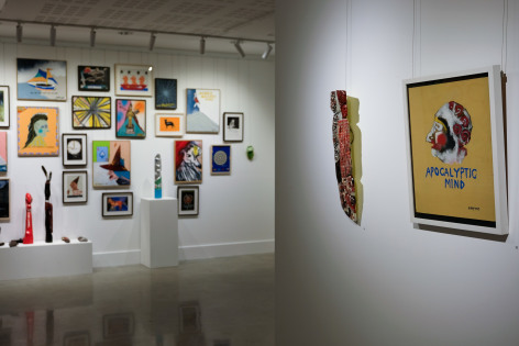 Mart Baptist & Lee Ralph Inhabit Installation View Lone Goat Gallery