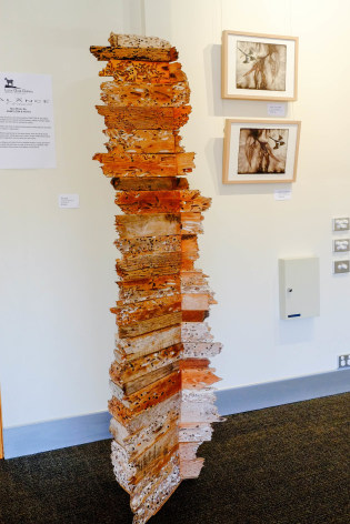 Graham 'Potts' Porter  A Matter of Balance Exhibition at Lone Goat Gallery Installation View 2017