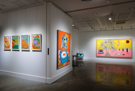 Lee McConnell Hypnagogic Tableau Installation View 2019