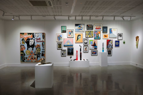 Mart Baptist & Lee Ralph Inhabit Installation View Lone Goat Gallery