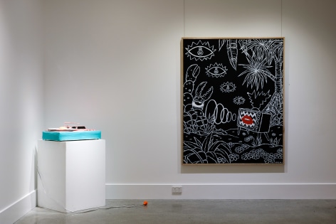 Lee McConnell Hypnagogic Tableau Installation View 2019