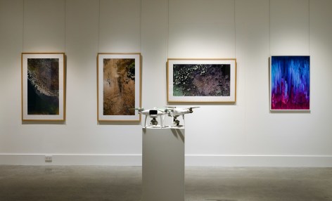 Stu Murphy Pause exhibition ​Installation View at Lone Goat Gallery Byron Bay 2019