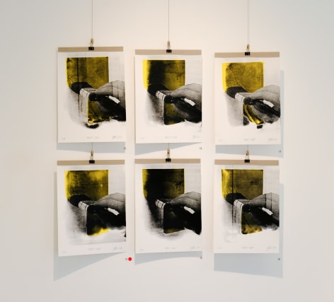 Jacob Boylan Dire Contact exhibition Installation View at Lone Goat Gallery 2020