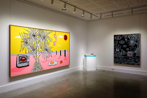 Lee McConnell Hypnagogic Tableau Installation View 2019