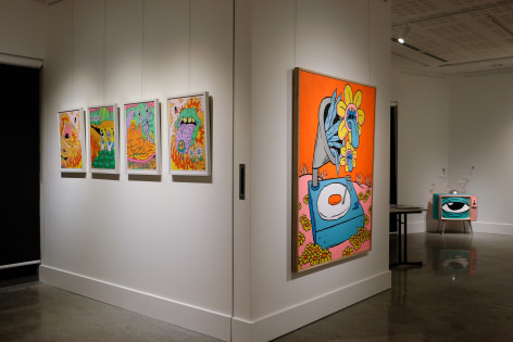 Lee McConnell Hypnagogic Tableau Installation View 2019