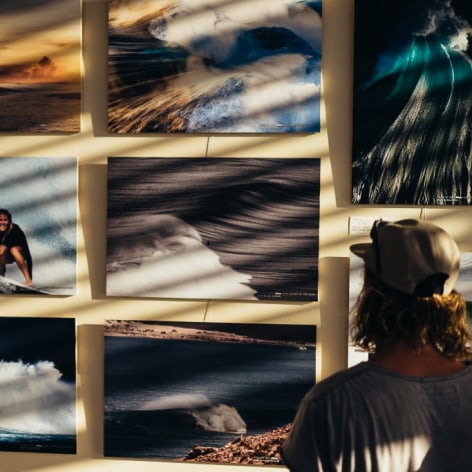 Nikon Surf Photo of the Year Award 2017 Installation View at Lone Goat Gallery