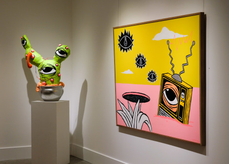 Lee McConnell Hypnagogic Tableau Installation View 2019