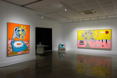 Lee McConnell Hypnagogic Tableau Installation View 2019