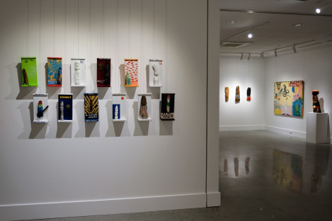 Mart Baptist & Lee Ralph Inhabit Installation View Lone Goat Gallery