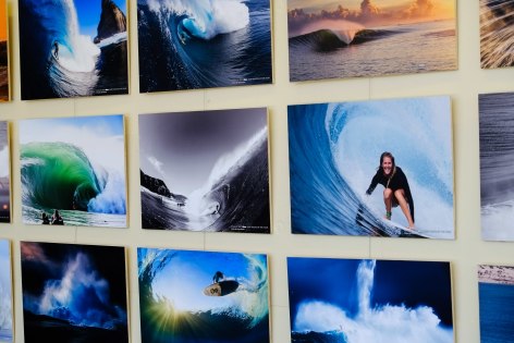Nikon Surf Photo of the Year Award 2017 Installation View at Lone Goat Gallery