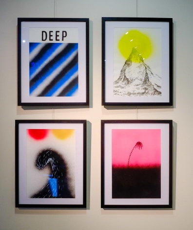 Byron Bay Surf Festival Art Show ​Paul McNeil Installation View ​2017